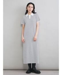 ストレートポロワンピース