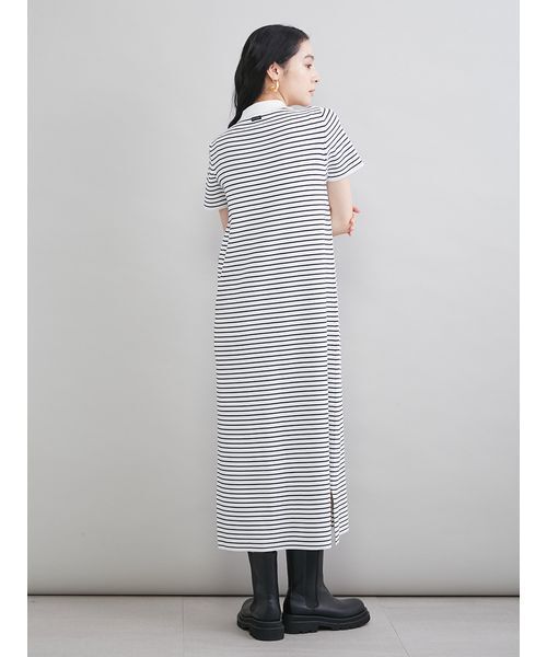 Mila Owen（ミラオーウェン）の「ストレートポロワンピース（ワンピース・レディース・ブラック/その他/ライム・0/1）」の9枚目の写真