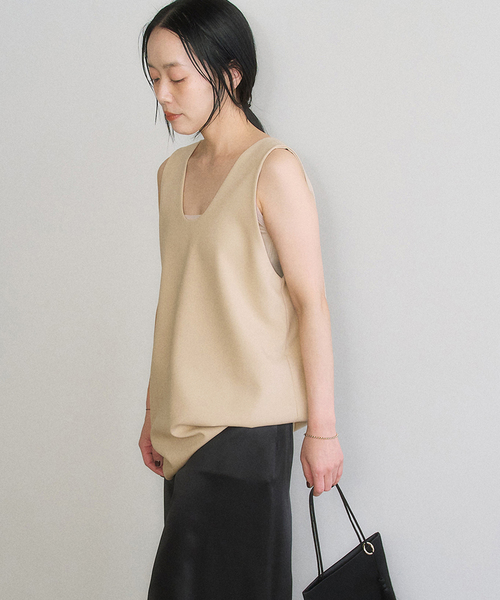 WEB限定追加》MY_sleeveless ブラウス（シャツ/ブラウス）｜Plage