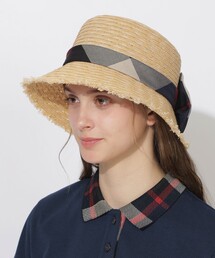 CB CRESTBRIDGE（シービークレストブリッジ）の「リボンヘンプハット（ハット）」