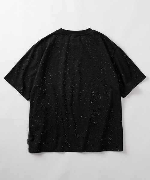 THRASHER(スラッシャー)の「【70】【THRASHER/スラッシャー】ラインストーン ブランドロゴ ラメ総柄Tシャツ/ショート丈有り(Tシャツ/カットソー・メンズ・ブラック/ホワイト/ピンク・XL/L/M/FREE)」の5枚目の写真