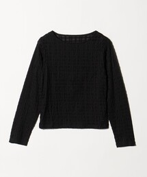 シャーリングボーダー クルーネックTシャツ <A DAY IN THE LIFE>