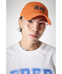 WHITE SANDS（ホワイトサンズ）の「シンボル ライン刺繍 キャップ（キャップ）」