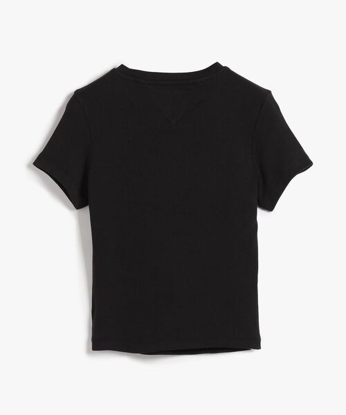 tommy jeans(トミー ジーンズ)の「スリムウェービーフラッグショートスリーブTシャツ(Tシャツ/カットソー・レディース・ブラック/ホワイト/レッド・X-SMALL/SMALL/MEDIUM/LARGE)」の18枚目の写真