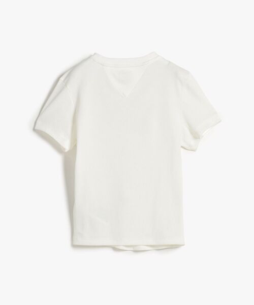 tommy jeans(トミー ジーンズ)の「スリムウェービーフラッグショートスリーブTシャツ(Tシャツ/カットソー・レディース・ブラック/ホワイト/レッド・X-SMALL/SMALL/MEDIUM/LARGE)」の13枚目の写真