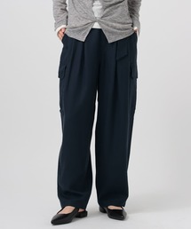 BAYFLOW | [柔らかくさらっとした生地感]テンセルカーゴパンツ(カーゴパンツ)