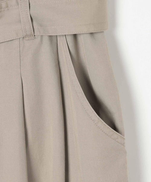 BAYFLOW（ベイフロー）の「[柔らかくさらっとした生地感]テンセルカーゴパンツ（カーゴパンツ・レディース・シルバーグレー/カーキ/ダークブルー・SMALL/MEDIUM）」の21枚目の写真