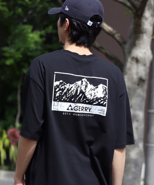 GERRY(ジェリー)の「【GERRY/ジェリー】アソート バックプリント 半袖Tシャツ(Tシャツ/カットソー・メンズ・ブルー系1/ホワイト系4/ブラック系1/ブラック系3/グレー系1/ブルー系3/ホワイト系3/ブラック系2/ブラック系4/ブルー系2/ブルー系4/ホワイト系1/ホワイト系2/グレー系2/グレー系3/グレー系4・M/L/LL)」の5枚目の写真