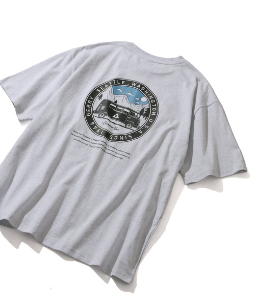 GERRY(ジェリー)の「【GERRY/ジェリー】アソート バックプリント 半袖Tシャツ(Tシャツ/カットソー・メンズ・ブルー系1/ホワイト系4/ブラック系1/ブラック系3/グレー系1/ブルー系3/ホワイト系3/ブラック系2/ブラック系4/ブルー系2/ブルー系4/ホワイト系1/ホワイト系2/グレー系2/グレー系3/グレー系4・M/L/LL)」の10枚目の写真