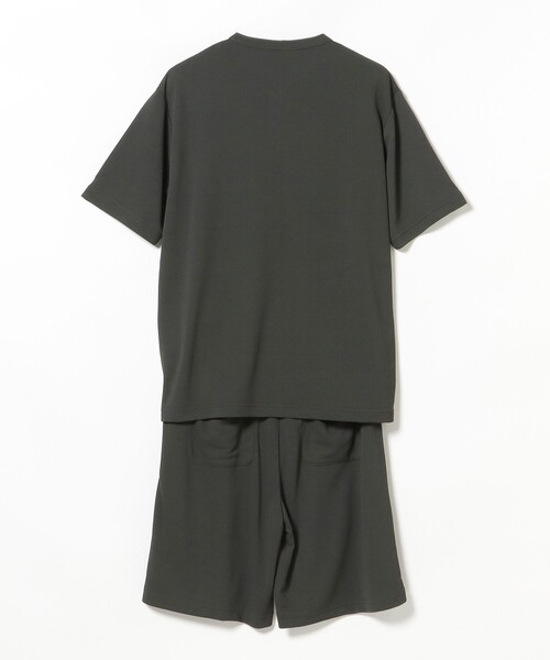 BEAMS HEART（ビームスハート）の「【7/24再値下げ】MHC ミニ裏毛 クイックドライ Tシャツ＆パンツ（吸水速乾）（セットアップ・メンズ・チャコールグレー/ベージュ・LARGE/MEDIUM/SMALL）」の10枚目の写真