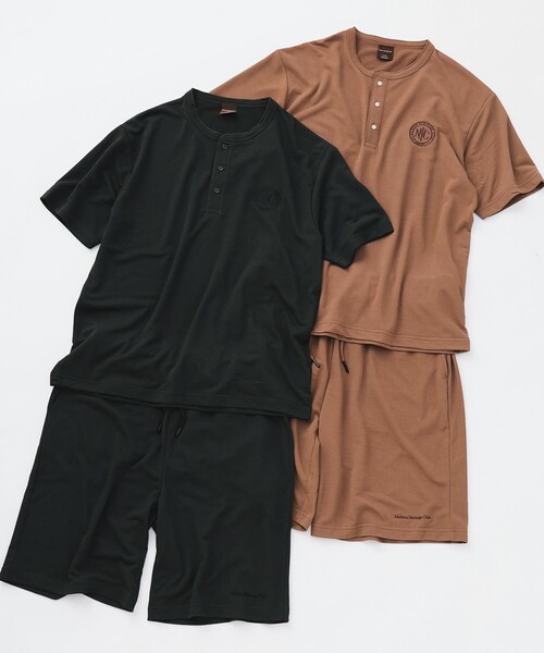 BEAMS HEART（ビームスハート）の「【7/24再値下げ】MHC ミニ裏毛 クイックドライ Tシャツ＆パンツ（吸水速乾）（セットアップ・メンズ・チャコールグレー/ベージュ・LARGE/MEDIUM/SMALL）」の21枚目の写真