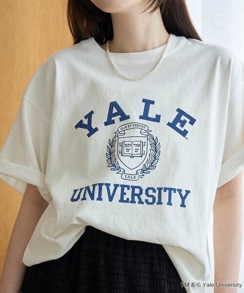 coen(コーエン)の「アソートカレッジロゴ プリントTシャツ(Tシャツ/カットソー・レディース・ケリーグリーン/ライトグレー/オフホワイト/ナチュラル・M/L)」の10枚目の写真
