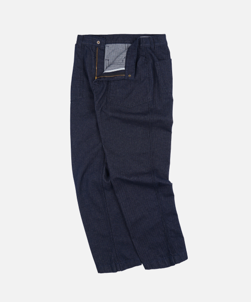 FRIZMWORKS(フリズムワークス)の「ARMY DENIM FATIGUE PANTS _ INDIGO(デニムパンツ・メンズ・その他・SMALL/MEDIUM/LARGE/X-LARGE)」の2枚目の写真