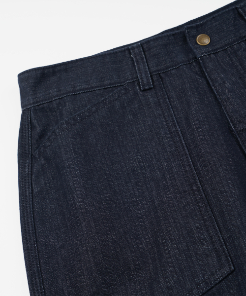FRIZMWORKS(フリズムワークス)の「ARMY DENIM FATIGUE PANTS _ INDIGO(デニムパンツ・メンズ・その他・SMALL/MEDIUM/LARGE/X-LARGE)」の5枚目の写真