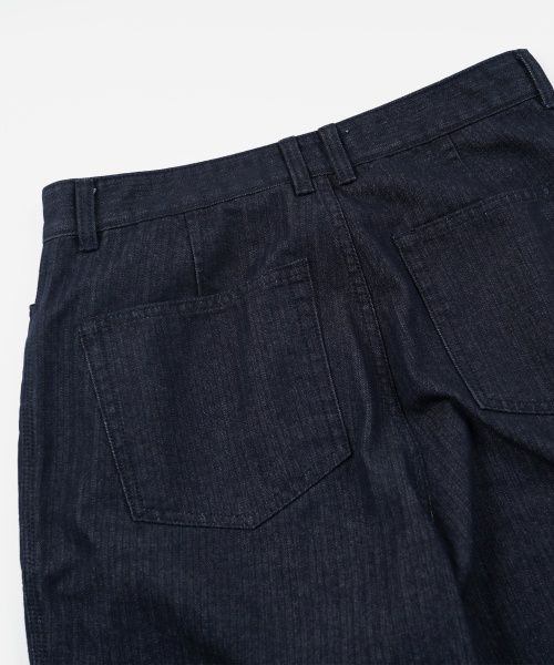 FRIZMWORKS(フリズムワークス)の「ARMY DENIM FATIGUE PANTS _ INDIGO(デニムパンツ・メンズ・その他・SMALL/MEDIUM/LARGE/X-LARGE)」の8枚目の写真
