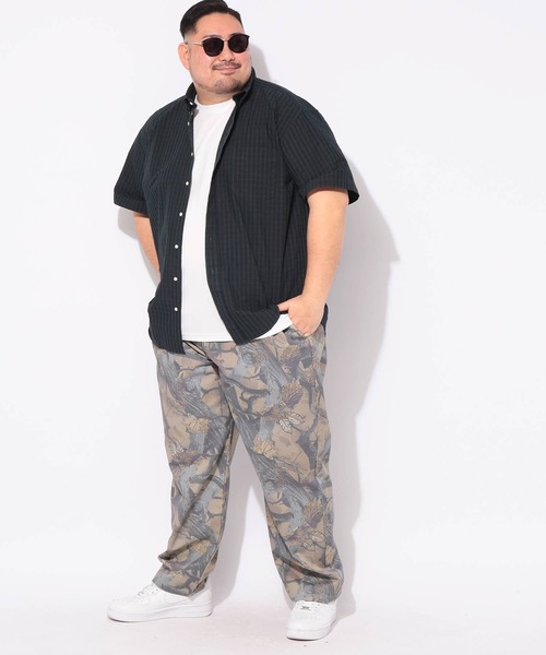 PIMLICO（ピムリコ）の「パックTシャツ ノースリーブ 3枚セット 無地 タンクトップ メンズ 大きいサイズ 3Pセット パック入り DRY メッシュ クルーネック カットソー インナー 一枚で着れる ピムリコ（Tシャツ/カットソー・メンズ・ホワイト/ブラック・X3(6L～7L)/X2(4L～5L)/X5(9L～10L)/X4(8L～9L)/X1(3L～4L)）」の7枚目の写真