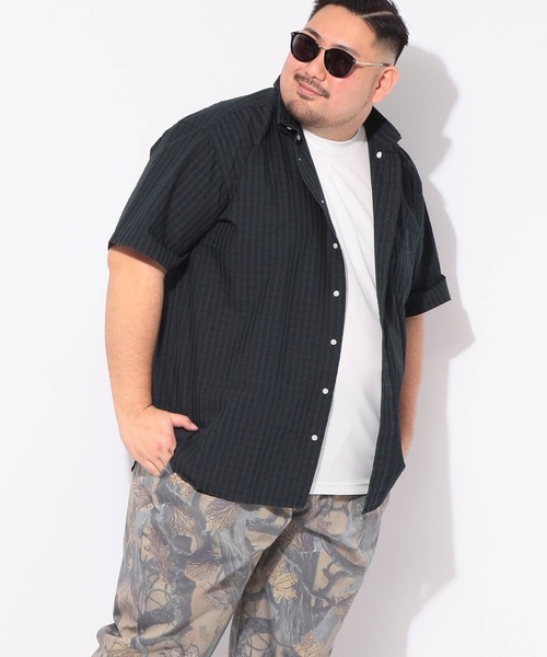 PIMLICO（ピムリコ）の「パックTシャツ ノースリーブ 3枚セット 無地 タンクトップ メンズ 大きいサイズ 3Pセット パック入り DRY メッシュ クルーネック カットソー インナー 一枚で着れる ピムリコ（Tシャツ/カットソー・メンズ・ホワイト/ブラック・X3(6L～7L)/X2(4L～5L)/X5(9L～10L)/X4(8L～9L)/X1(3L～4L)）」の8枚目の写真