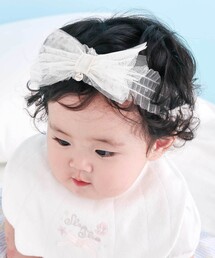 SLAP SLIP BABY | リボンチュールヘアバンドベビー(その他ベビー用品)