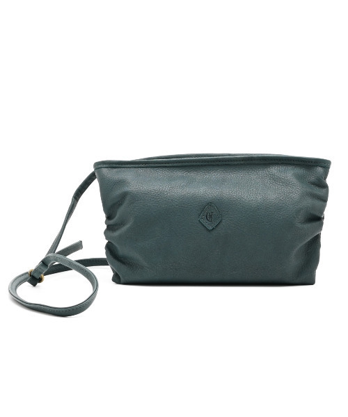 CLEDRAN（クレドラン）の「【本革 ソフト】CL3967 TANTE SIDE GATHER SHOULDER（ショルダーバッグ・レディース・シルバー/ブラック/ブルーグレー/ダークベージュ/グリーン系その他/ブラウン/キャメル・FREE）」の5枚目の写真