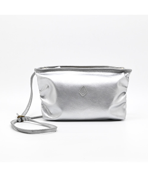 CLEDRAN（クレドラン）の「【本革 ソフト】CL3967 TANTE SIDE GATHER SHOULDER（ショルダーバッグ・レディース・シルバー/ブラック/ブルーグレー/ダークベージュ/グリーン系その他/ブラウン/キャメル・FREE）」の7枚目の写真