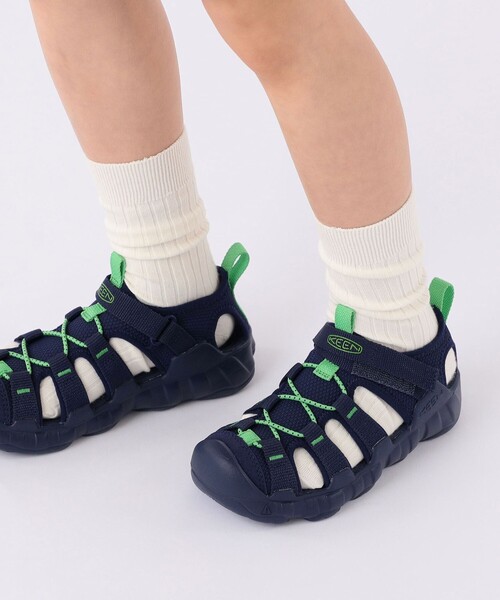 KEEN(キーン)の「KEEN:16~22cm / HYPERPORT H2 サンダル(サンダル・キッズ・ライトグリーン/ネイビー・19.5/22/21/18.5/17/16/15 /20)」の3枚目の写真