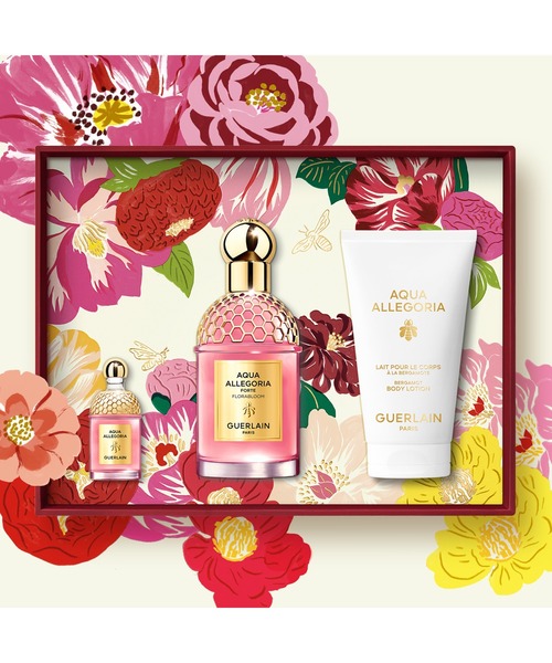 GUERLAIN(ゲラン)の「アクア アレゴリア フォルテ フローラブルーム コフレ(香水・フレグランスキット/ギフトセット・レディース・その他・FREE)」の2枚目の写真