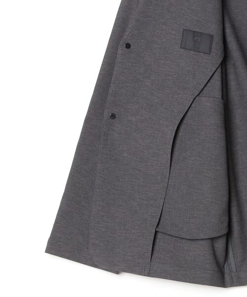 PS Paul Smith(ピーエスポールスミス)の「RIRANCHA(R) ノーカラージャケット / 162754 EXJ02(ノーカラージャケット・メンズ・カーキブラウン/ダークグレー・LARGE/MEDIUM/SMALL)」の13枚目の写真