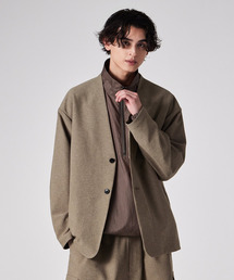 PS Paul Smith（ピーエスポールスミス）の「RIRANCHA（R） ノーカラージャケット / 162754 EXJ02（ノーカラージャケット）」