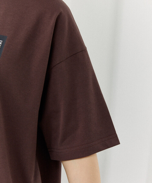 PUBLUX(パブリュクス)の「PUBLUX/パブリュクス <機能性素材>MAGAZINE キャット フォト Tシャツ 限定展開(Tシャツ/カットソー・レディース・ピンク/ブラウン/ホワイト/ブラック・MEDIUM/LARGE/SMALL)」の7枚目の写真