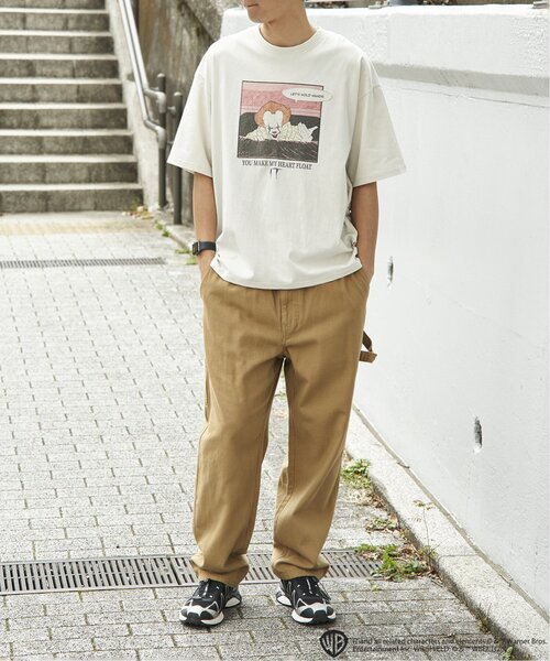 VENCEEXCHANGE(ヴァンスエクスチェンジ)の「USED風 IT イット プリントTシャツ 1(Tシャツ/カットソー・メンズ・ブラック/ホワイト/ダークグレー/オフホワイト・M/LL/L)」の5枚目の写真