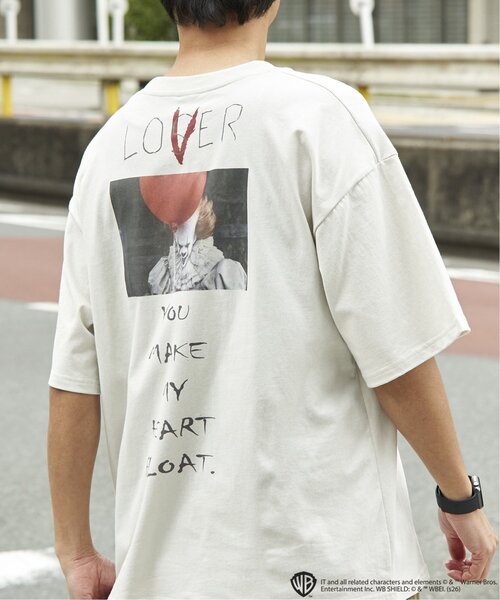 VENCEEXCHANGE(ヴァンスエクスチェンジ)の「USED風 IT イット プリントTシャツ 1(Tシャツ/カットソー・メンズ・ブラック/ホワイト/ダークグレー/オフホワイト・M/LL/L)」の11枚目の写真