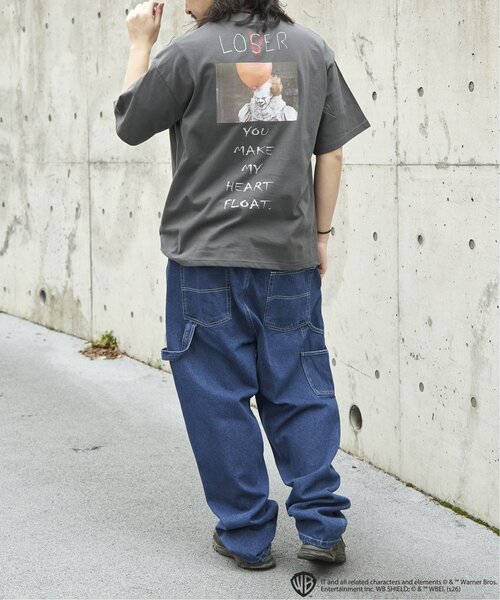 VENCEEXCHANGE(ヴァンスエクスチェンジ)の「USED風 IT イット プリントTシャツ 1(Tシャツ/カットソー・メンズ・ブラック/ホワイト/ダークグレー/オフホワイト・M/LL/L)」の19枚目の写真