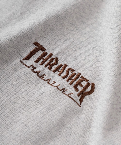 THRASHER(スラッシャー)の「【70】【THRASHER/スラッシャー】ワンポイント刺繍 オーバルロゴ バックプリント ノースリーブ Tシャツ(Tシャツ/カットソー・メンズ・ホワイト/ブラック/アッシュグレー・L/M/XL)」の7枚目の写真