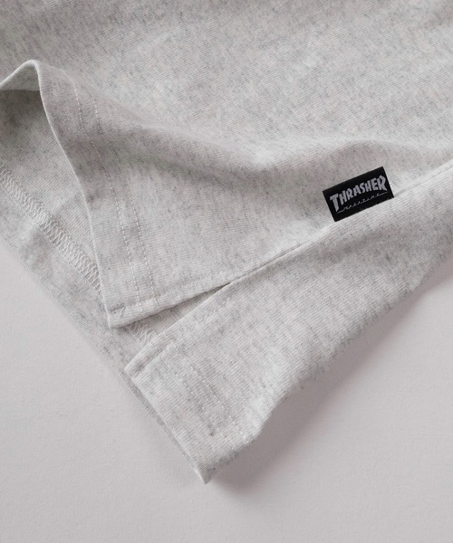 THRASHER(スラッシャー)の「【70】【THRASHER/スラッシャー】ワンポイント刺繍 オーバルロゴ バックプリント ノースリーブ Tシャツ(Tシャツ/カットソー・メンズ・ホワイト/ブラック/アッシュグレー・L/M/XL)」の12枚目の写真