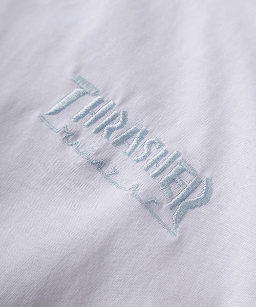 THRASHER(スラッシャー)の「【70】【THRASHER/スラッシャー】ワンポイント刺繍 オーバルロゴ バックプリント ノースリーブ Tシャツ(Tシャツ/カットソー・メンズ・ホワイト/ブラック/アッシュグレー・L/M/XL)」の8枚目の写真