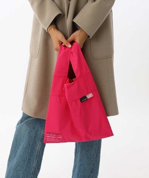 JILL STUART(ジルスチュアート)の「【 JILL STUART(ジル スチュアート)】アンブレラバック(エコバッグ/サブバッグ・レディース・ブラック/ベージュ/フューシャピンク/レッド/グリーン/ピンク・FREE)」の1枚目の写真