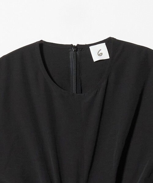 6（ロク）の「＜6(ROKU)＞セパレートライク ワンピース（ワンピース・レディース・ブラック・36/38）」の7枚目の写真