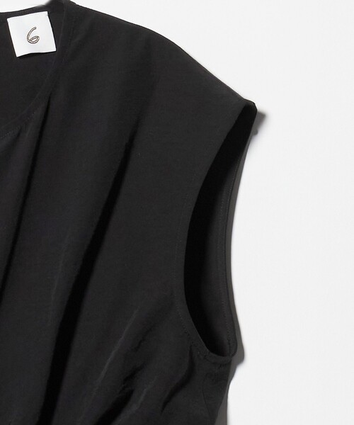 6（ロク）の「＜6(ROKU)＞セパレートライク ワンピース（ワンピース・レディース・ブラック・36/38）」の8枚目の写真