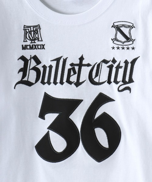 SITRY(シトリー)の「Street Style Game Shirt/ストリートスタイル ヴィンテージライク ショート丈 ゲームシャツ ユニフォーム 半袖Tシャツ レディース メンズ(Tシャツ/カットソー・メンズ・ブラック/ブラック系その他/ホワイト・S/M/L)」の9枚目の写真