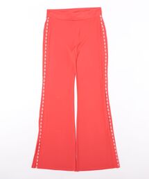 ロゴ テープ フレア レギンス