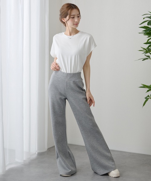 DAYRA(デイラ)の「ソリッドカラー ハイウエスト イージー ワイド パンツ(その他パンツ・レディース・ダークグレー/ブラック/グレー・L/M)」の19枚目の写真