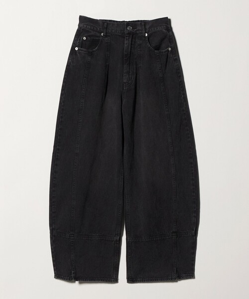 CITEN（シテン）の「＜CITEN＞デニムイージーカーブパンツ（デニムパンツ・レディース・コバルトブルー/ブラック/ライトブルー・S/M）」の13枚目の写真