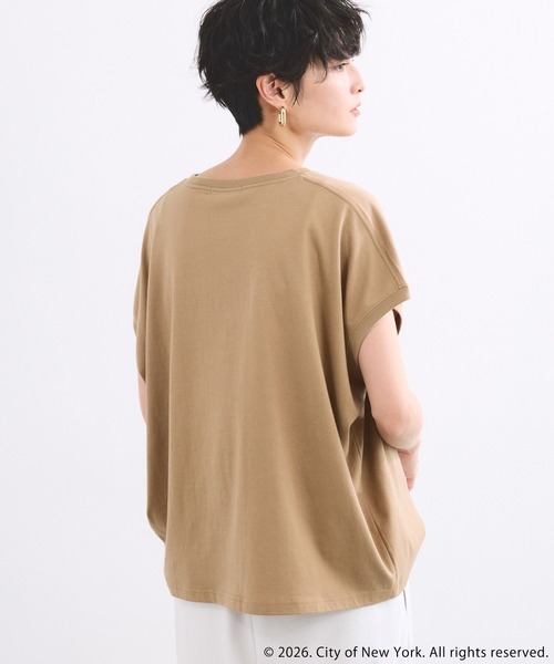 GOOD ROCK SPEED（グッドロックスピード）の「BARNYARDSTORM / GOOD ROCK SPEED別注 / NYC サークルロゴT（Tシャツ/カットソー・レディース・ホワイト/ベージュ/ブラック・FREE）」の16枚目の写真