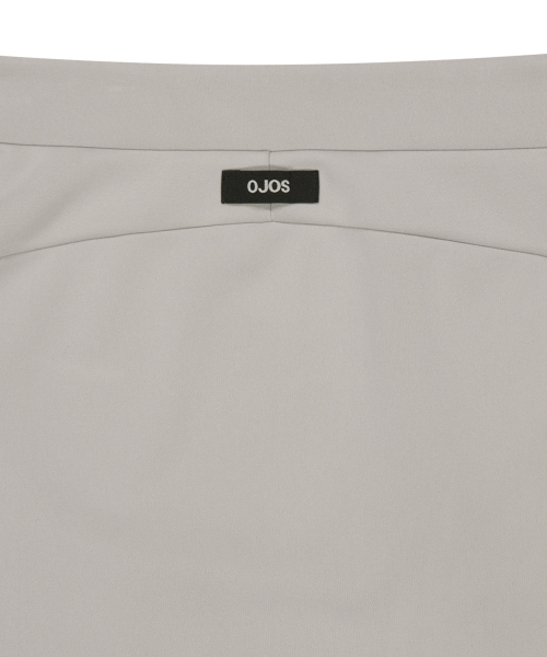 OJOS(オホス)の「Button Slit Track Skirt / Grey(スカート・レディース・その他・1/2/3)」の6枚目の写真