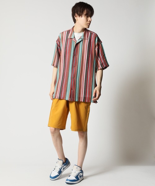 ARCADE(アーケード)の「夏 ハーフパンツ 接触冷感 吸水速乾 軽量 UVカット ストレッチ CREATION CLUB(チノパンツ・メンズ・ブラック/ベージュ/イエロー/ネイビー/カーキ/チャコール・LL/L/M)」の8枚目の写真