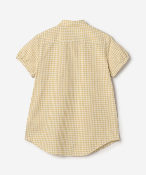 GYMPHLEX(ジムフレックス)の「Gymphlex | コットンタイプライター フレンチスリーブシャツ WOMEN(シャツ/ブラウス・レディース・イエロー系その他・14/12)」の3枚目の写真