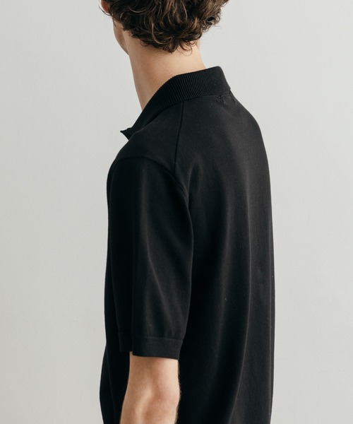 LURAKU(ルラク)の「【LURAKU】Light Polo Shirt / ライトポロシャツ(ポロシャツ・メンズ・ブラック/ブラウン・M/L)」の16枚目の写真