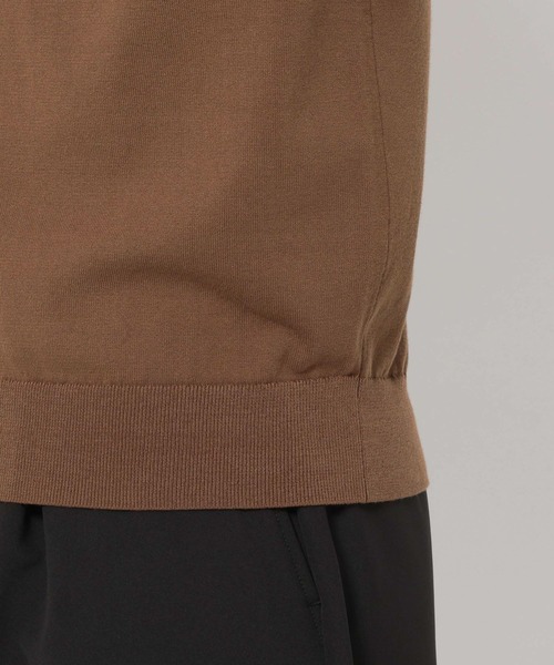 LURAKU(ルラク)の「【LURAKU】Light Polo Shirt / ライトポロシャツ(ポロシャツ・メンズ・ブラック/ブラウン・M/L)」の5枚目の写真