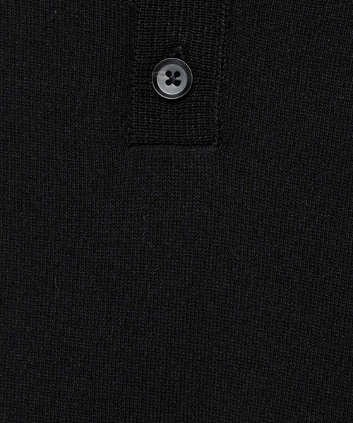 LURAKU(ルラク)の「【LURAKU】Light Polo Shirt / ライトポロシャツ(ポロシャツ・メンズ・ブラック/ブラウン・M/L)」の3枚目の写真