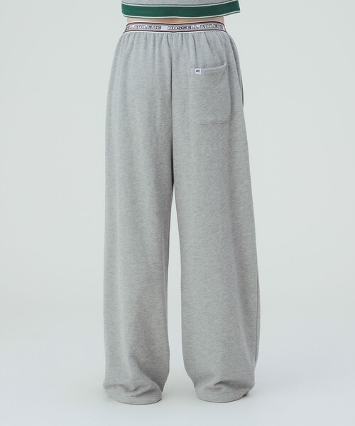 BEAMS HEART(ビームスハート)の「【EXCLUSIVE】RUSSELL ATHLETIC / ライン ゴム スウェット パンツ(スウェットパンツ・レディース・ライトグレー/ネイビー・FREE)」の14枚目の写真